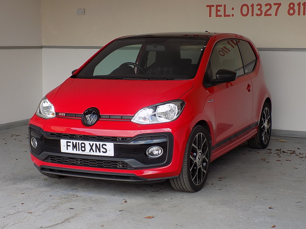 Compare Volkswagen Up Up Gti FM18XNS Red