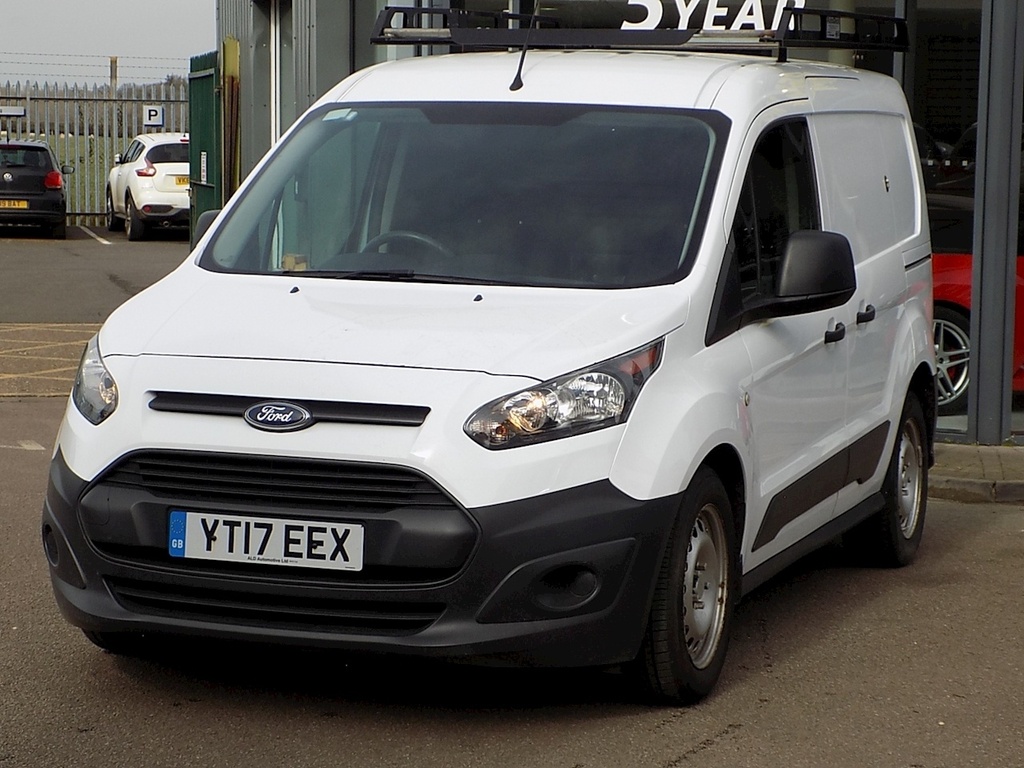 Compare Ford Transit Connect Tdci 200 YT17EEX White