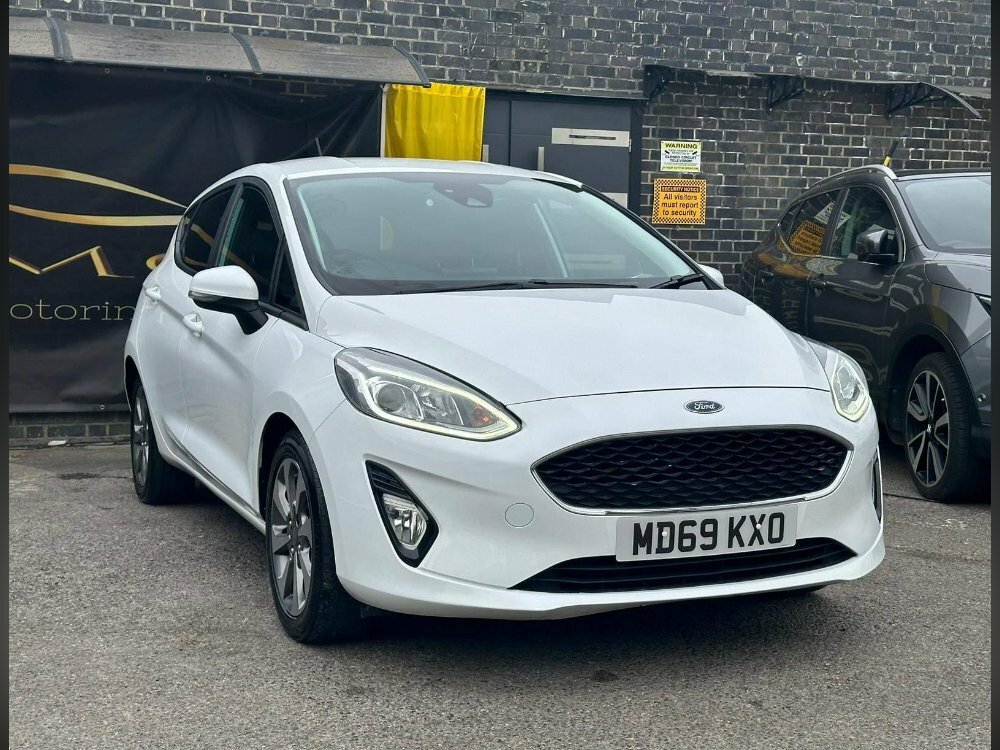 Ford Fiesta 1.0T Ecoboost Trend Euro 6 Ss White #1