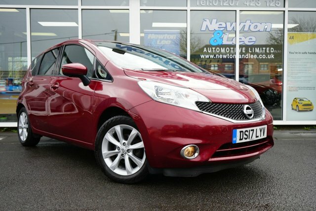Compare Nissan Note 1.5 Tekna Dci 90 Bhp DS17LYV Red