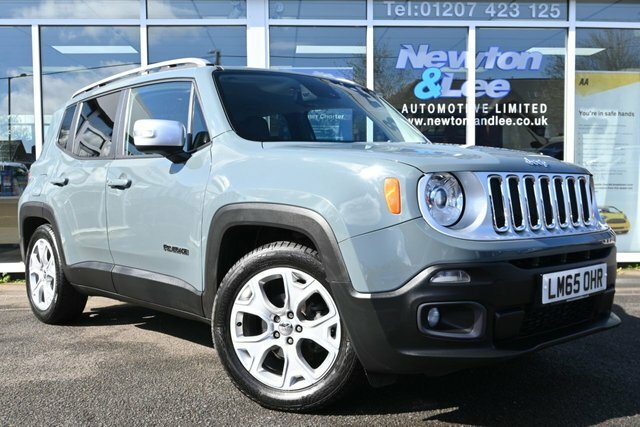 Compare Jeep Renegade 1.4 Limited 138 Bhp LM65OHR Grey