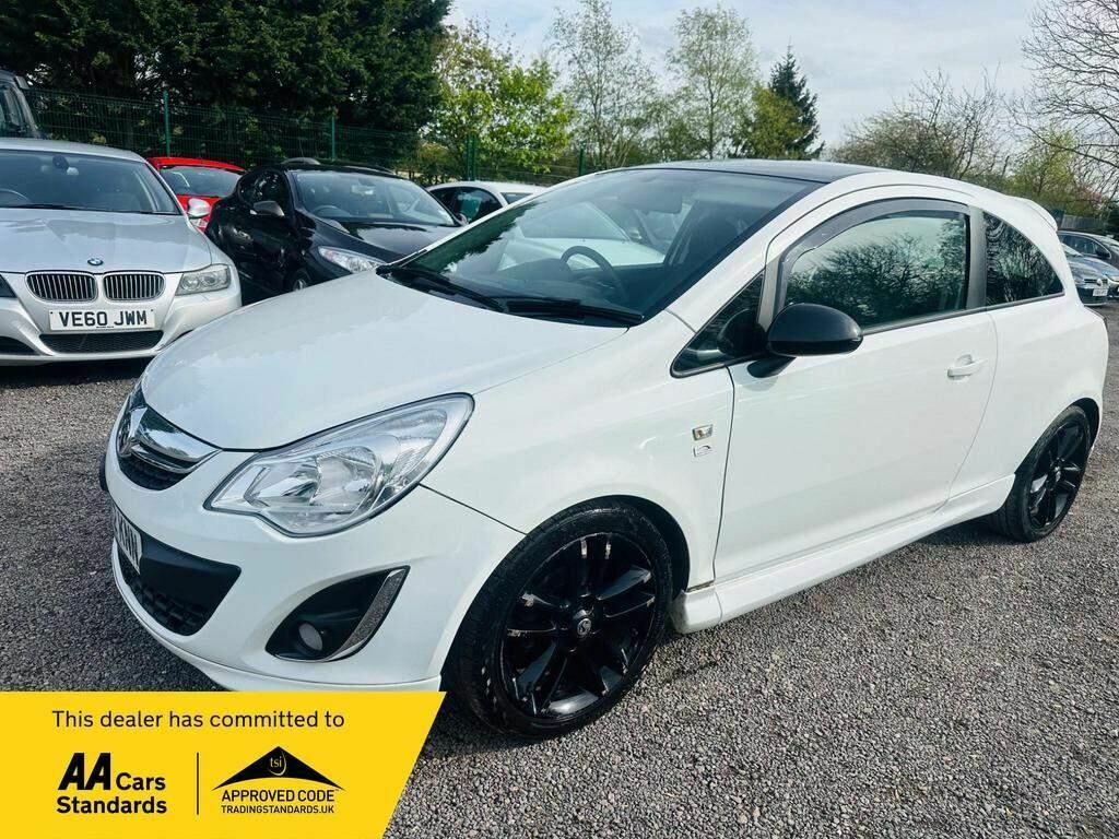 Compare Vauxhall Corsa Hatchback 1.2 16V Limited Edition Euro 5 2012 KW12KNN White