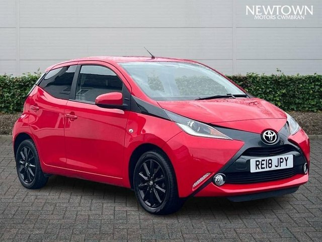 Compare Toyota Aygo 1.0L Vvt-i X-style 69 Bhp RE18JPY Red