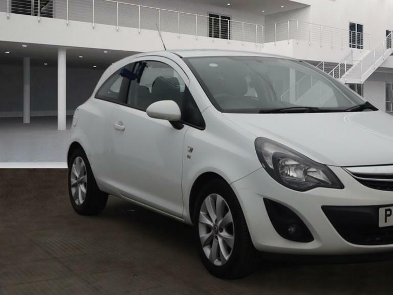 Compare Vauxhall Corsa 1.2 16V Excite Hatchback P064YXC White