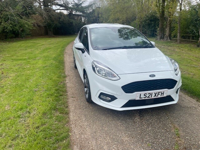 Compare Ford Fiesta 1.0T Ecoboost Mhev St-line Edition Hatchback P LS21XFH White