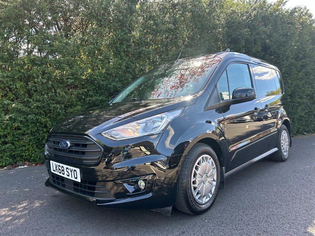 Compare Ford Transit Connect 1.5 200 Ecoblue Limited L1 Euro 6 Ss LK68SYO Black