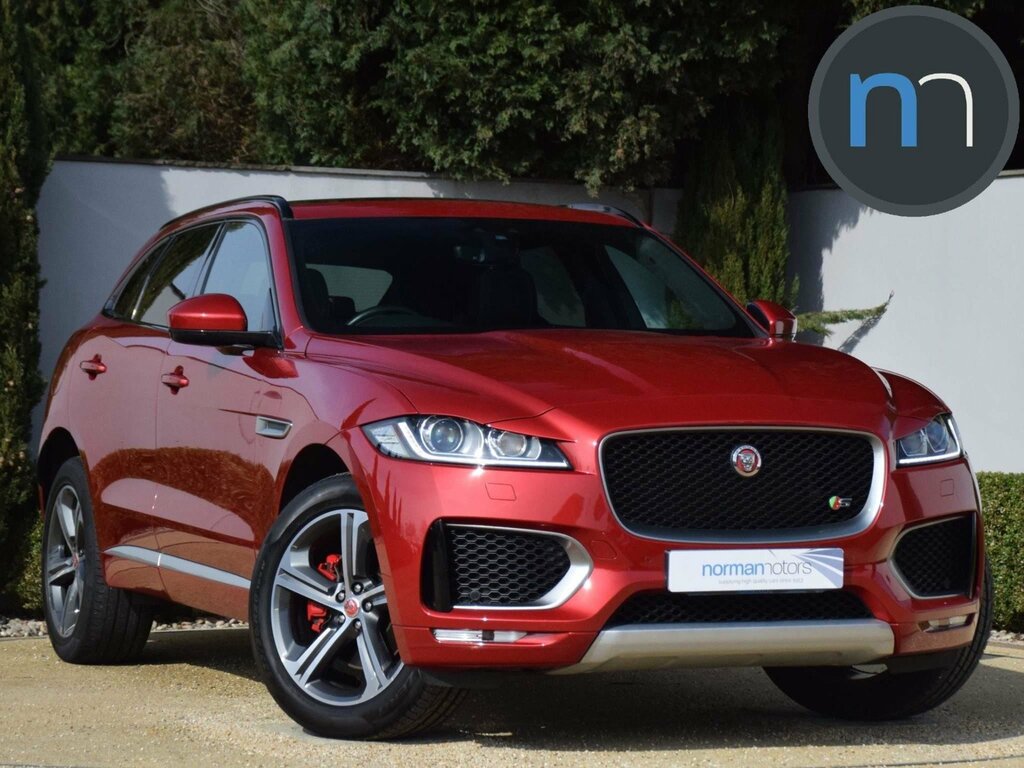 Compare Jaguar F-Pace S Awd AO69LCW Red