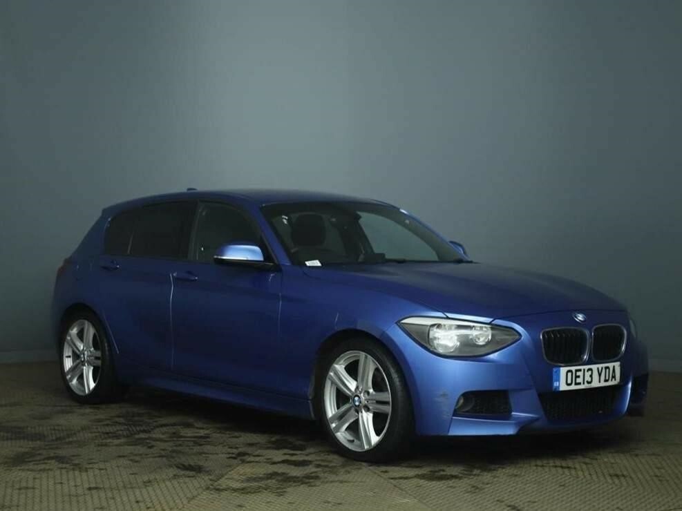 Compare BMW 1 Series 1.6 M Sport Euro 6 Ss OE13YDA Blue