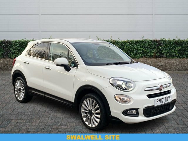 Compare Fiat 500X 1.4 Multiair Lounge 140 Bhp PN17TBY White