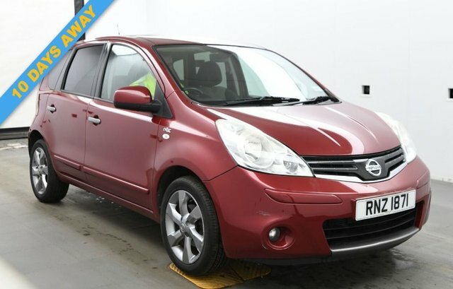 Compare Nissan Note 1.6 N-tec 110 Bhp RNZ1871 Red