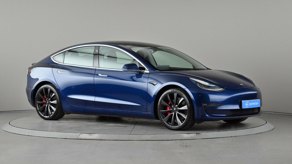 Compare Tesla Model 3 Tesla Model 3 Dual Motor Performance Saloon LD20FCL Blue