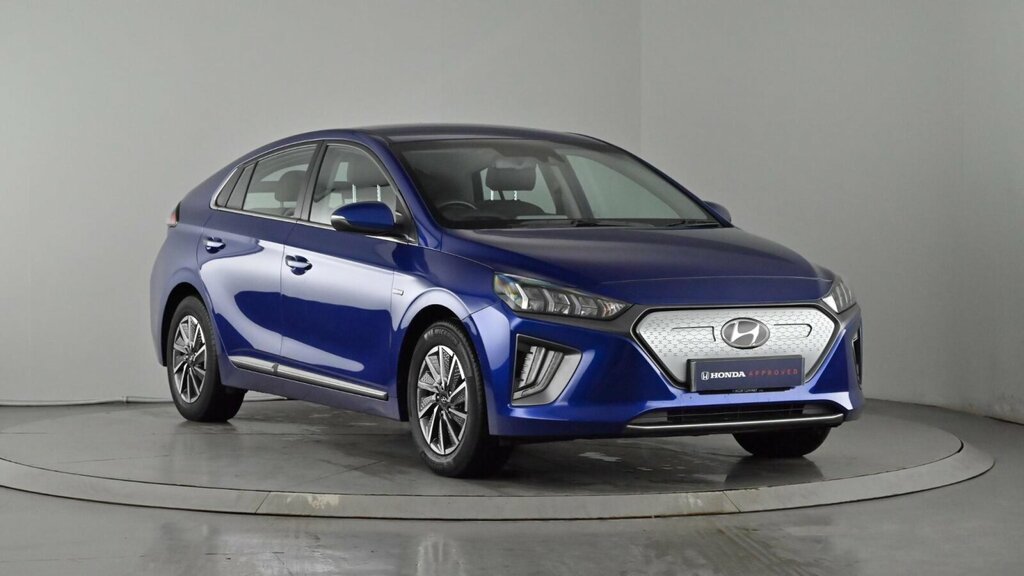 Compare Hyundai Ioniq Hyundai Ioniq 38.3Kwh Premium Hatchback Electr DN70ZHL Blue