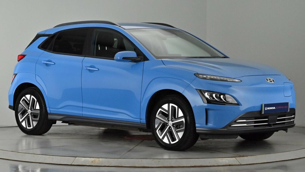 Compare Hyundai Kona 64Kwh Premium Suv 10.5Kw Charge BP21VFL Blue