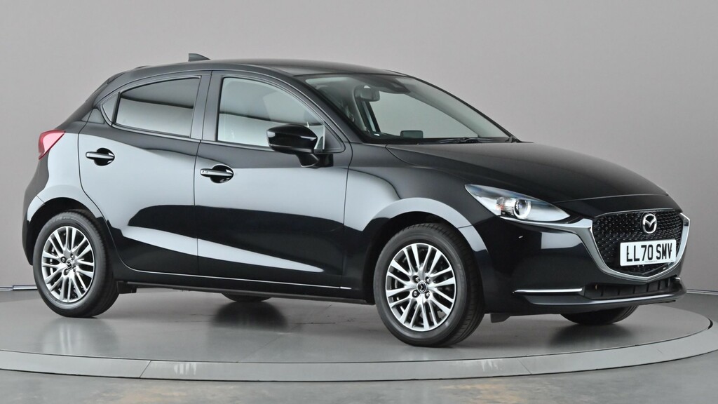 Compare Mazda 2 1.5 Skyactiv-g Mhev Gt Sport Nav Euro 6 Ss LL70SMV Black