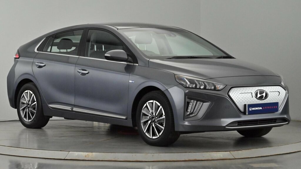 Compare Hyundai Ioniq 38.3Kwh Premium Hatchback 136 P DU20UOR Grey