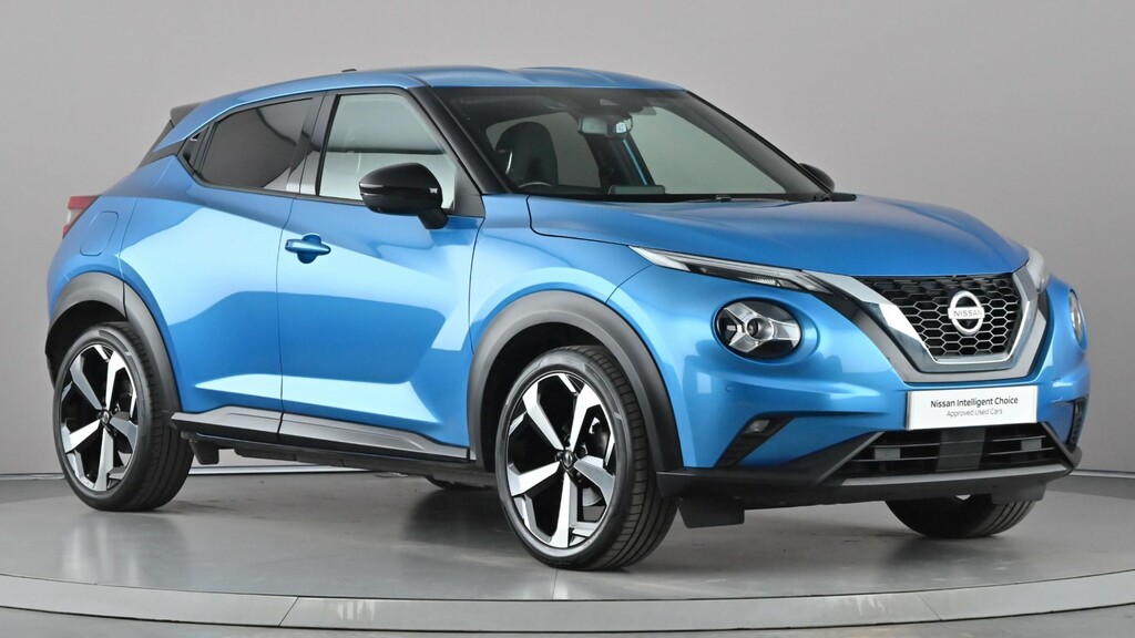 Compare Nissan Juke 1.0 Dig-t Tekna Euro 6 Ss LM21FTC Blue