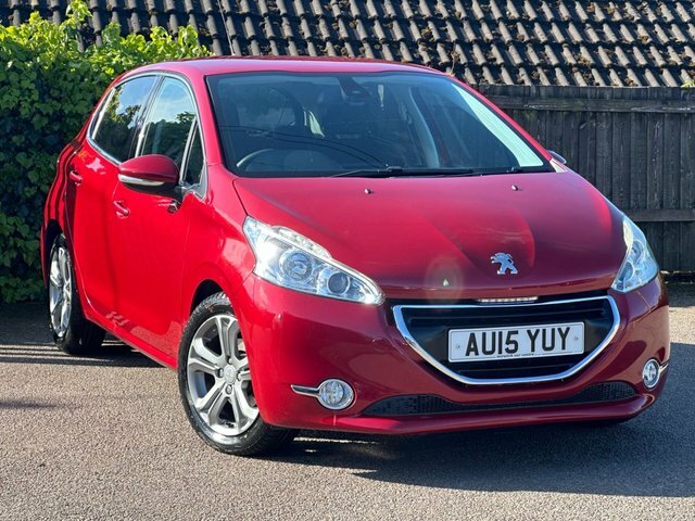 Compare Peugeot 208 Allure AU15YUY Red