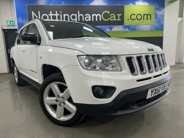Compare Jeep Compass 2.4 Limited 168 Bhp YX61VNS White