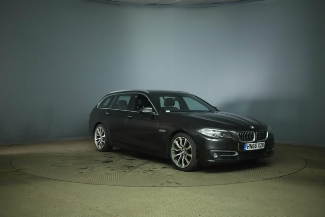 Compare BMW 5 Series 3.0 530D Luxury Touring 255 Bhp HN66XZK Brown