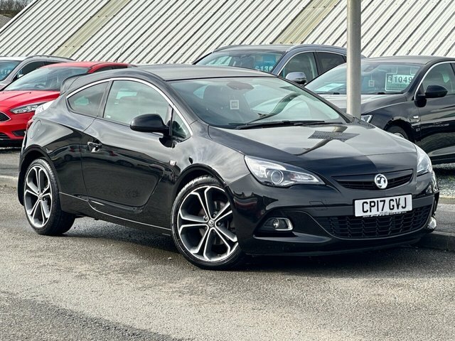 Compare Vauxhall Astra GTC Gtc 1.4 Limited Edition Ss 138 Bhp CP17GVJ Black
