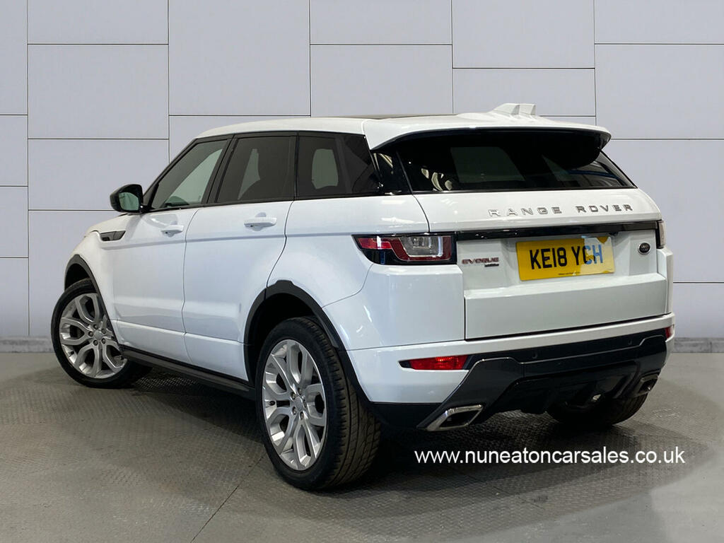 Compare Land Rover Range Rover Evoque 2.0 Td4 Hse Dynamic 177 Bhp KE18YCH White