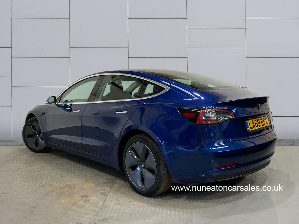 Tesla Model 3 Saloon Dual Blue #1