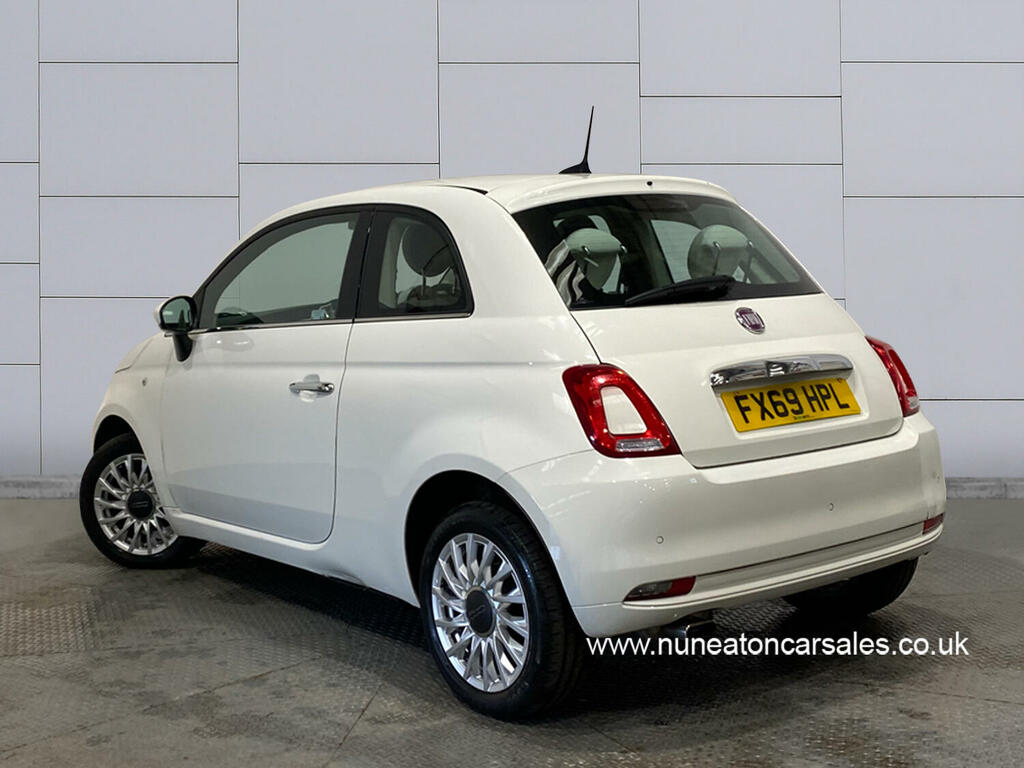 Compare Fiat 500 Hatchback 1.2 FX69HPL White
