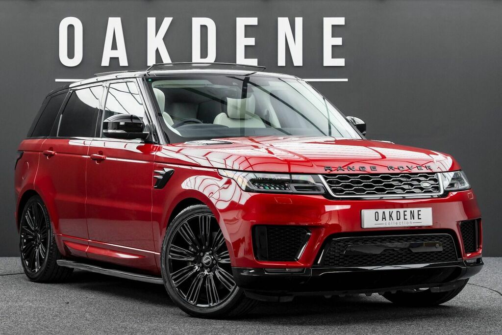 Compare Land Rover Range Rover Sport 4X4 2.0 P400e 13.1Kwh Hse 4Wd Euro 6 Ss BF18FNK Red
