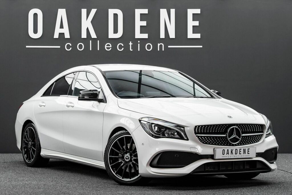 Compare Mercedes-Benz CLA Class Saloon 2.1 Cla220d Amg Line Coupe 7G-dct Euro 6 S YC17WBP White