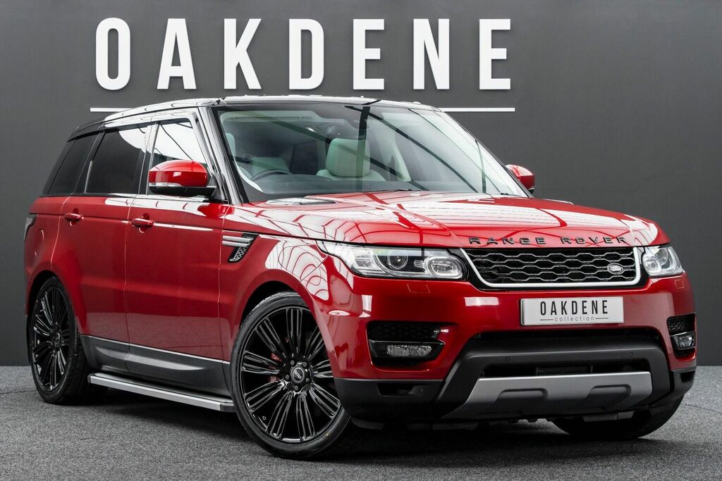 Compare Land Rover Range Rover Sport 4X4 3.0 Sd V6 Hse 4Wd Euro 6 Ss 2015 SN65MXJ Red