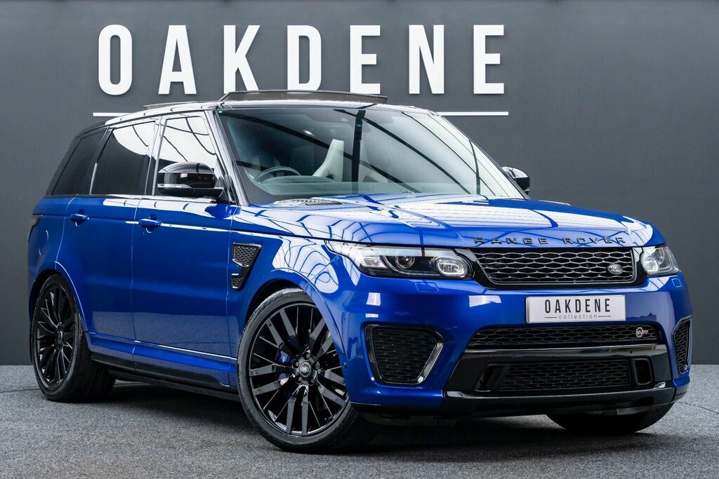 Compare Land Rover Range Rover Sport 4X4 5.0 V8 Svr 4Wd Euro 6 Ss 201717 A20PUP Blue