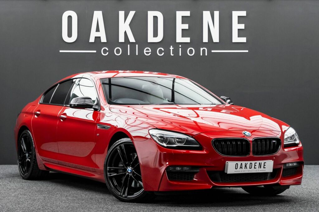 Compare BMW 6 Series Gran Coupe Saloon 3.0 640I M Sport Euro 6 Ss 201 FY65DJX Red