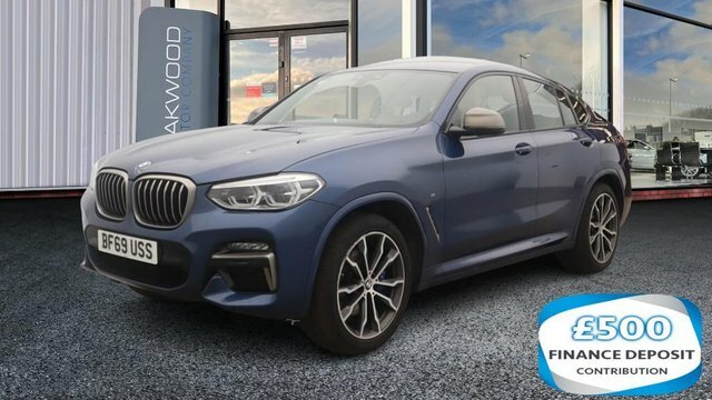 Compare BMW X4 3.0 M40i Suv Xdrive Euro 6 Ss BF69USS Blue