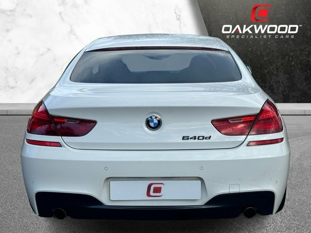 BMW 6 Series Gran Coupe 640D M Sport Gran Coupe White #1