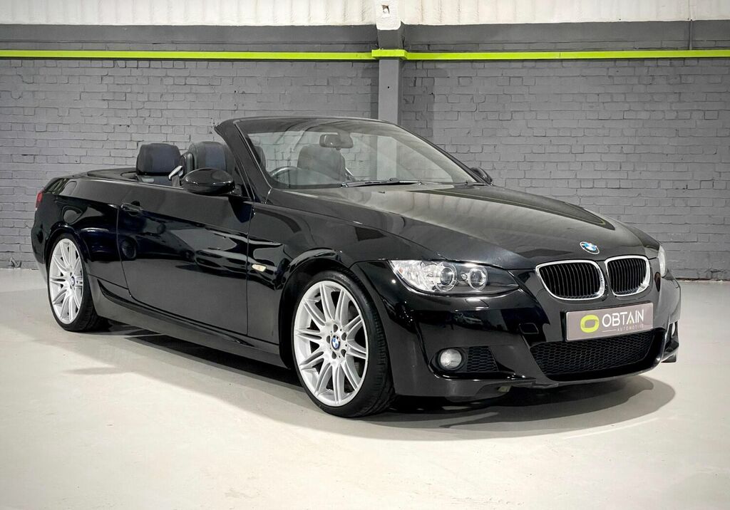 Compare BMW 3 Series Convertible 2.0 VO09OZM Black