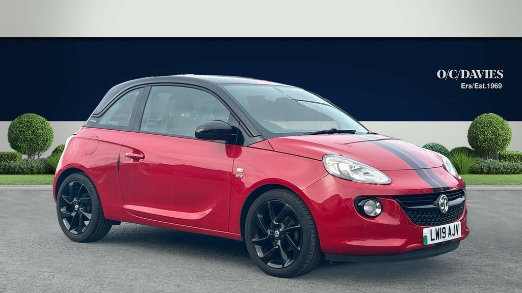 Compare Vauxhall Adam Griffin LW19AJV Red