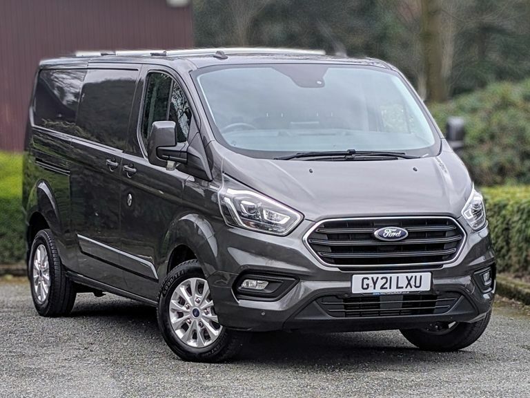 Compare Ford Transit Custom 2.0 Ecoblue 170Ps Low Roof Limited Van 340 L2 Dies GY21LXU Grey