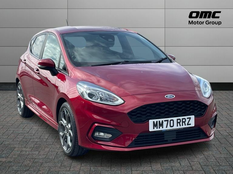 Compare Ford Fiesta 1.0 Ecoboost Hybrid Mhev 125 St-line Edition MM70RRZ Red