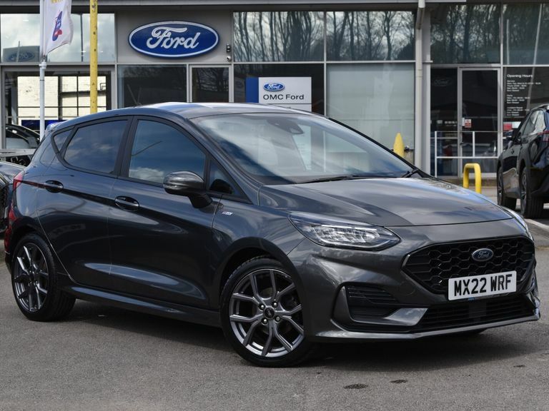 Compare Ford Fiesta 1.0 Ecoboost St-line MX22WRF Grey