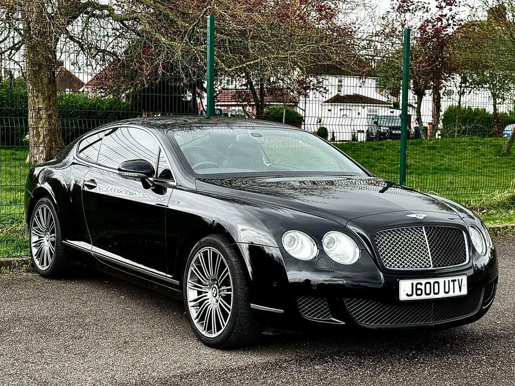 Bentley Continental Gt 6.0 W12 Gt Speed Black #1