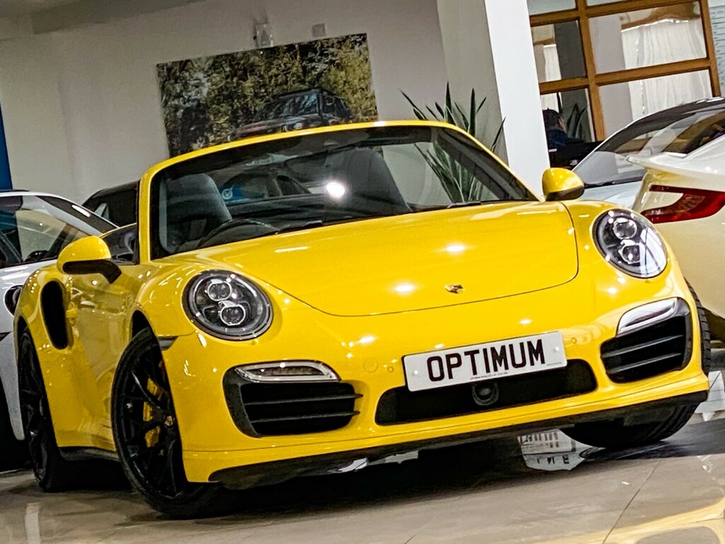 Compare Porsche 911 Turbo S Pdk YK14UGO Yellow