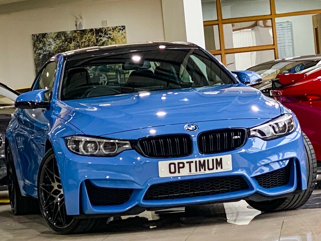 Compare BMW M4 M4 Dct Competition Pack YJ66TBM Blue