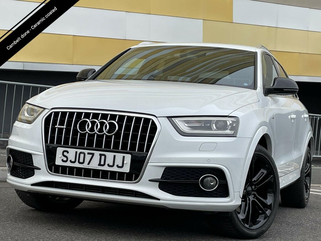 Compare Audi Q3 S Line Plus SJ07DJJ White