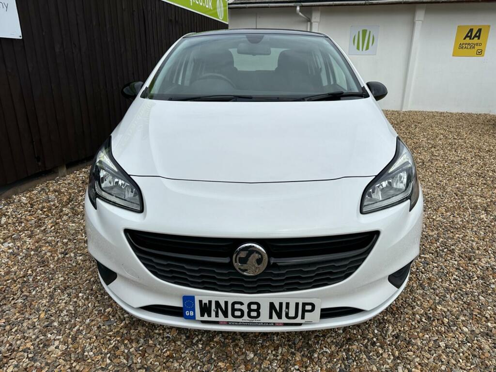Compare Vauxhall Corsa Hatchback 1.4 I Ecotec Griffin 2019 WN68NUP White