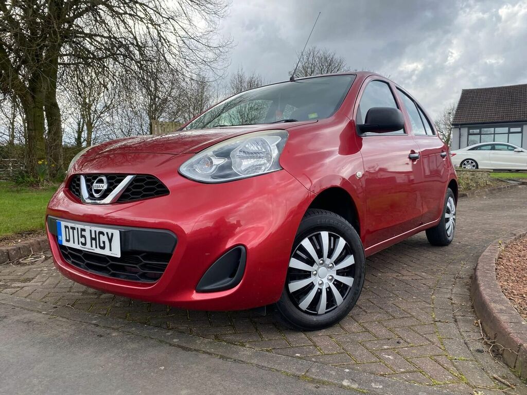Compare Nissan Micra 1.2 Visia Euro 5 2015 DT15HGY Red
