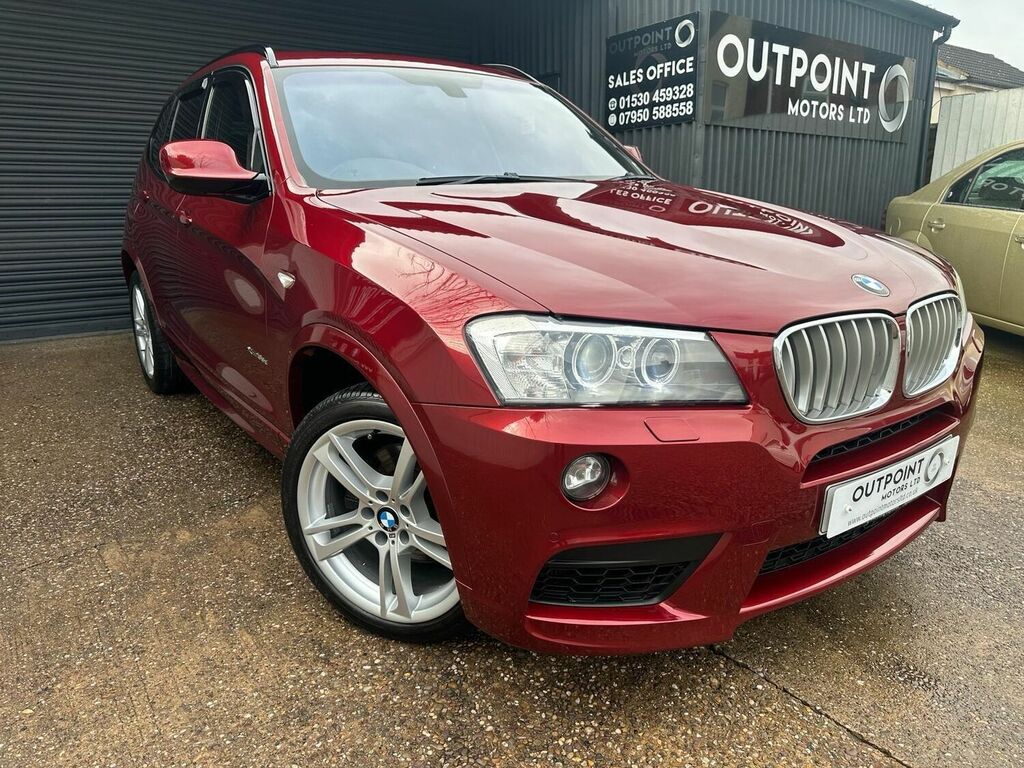 Compare BMW X3 3.0 35D EK63HFH Red