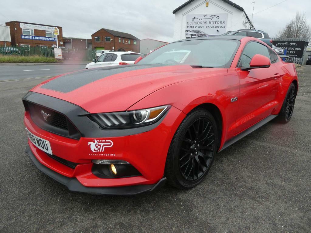 Ford Mustang Gt Red #1