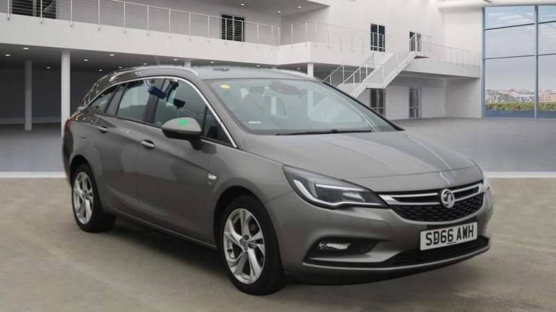 Compare Vauxhall Astra Estate SD66AWH Grey