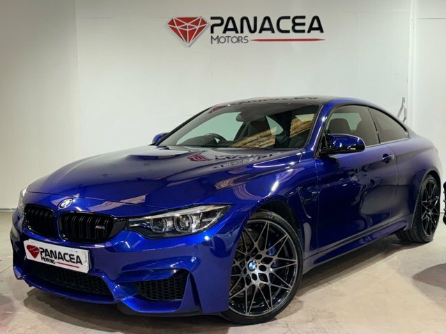 Compare BMW M4 2019 3.0 M4 Competition Package 444 Bhp FM69YSL Blue
