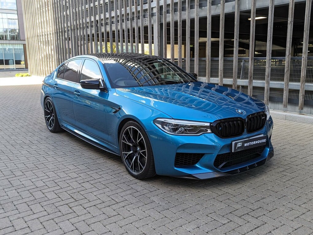 Compare BMW M5 4.4I V8 Competition Steptronic Xdrive Euro 6 Ss MF19EKD Blue